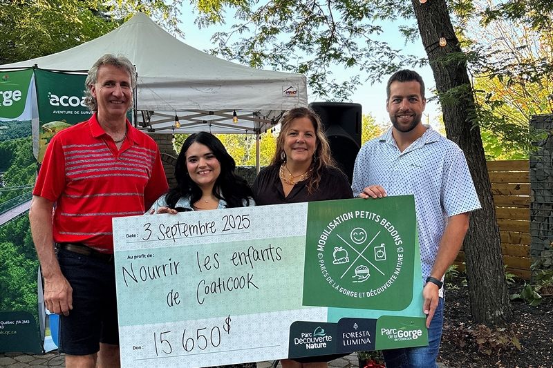 15 650 $ pour nourrir les petits bedons de Coaticook